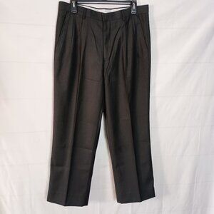 JinBaLang Gold Standard Mens Dress Pants 34x30 Black Pinstripe Classic NWOT